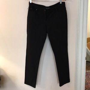Eileen Fisher black stretch pants